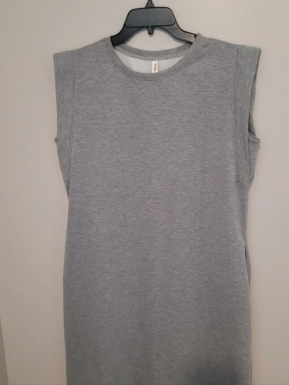 Grecerelle Heathered Grau Maxi Dress